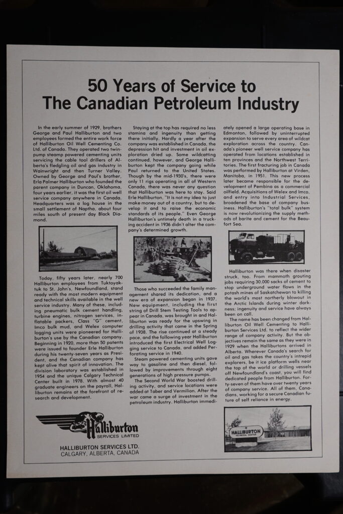 50 Years of Service to The Canadian Petroleum Industry